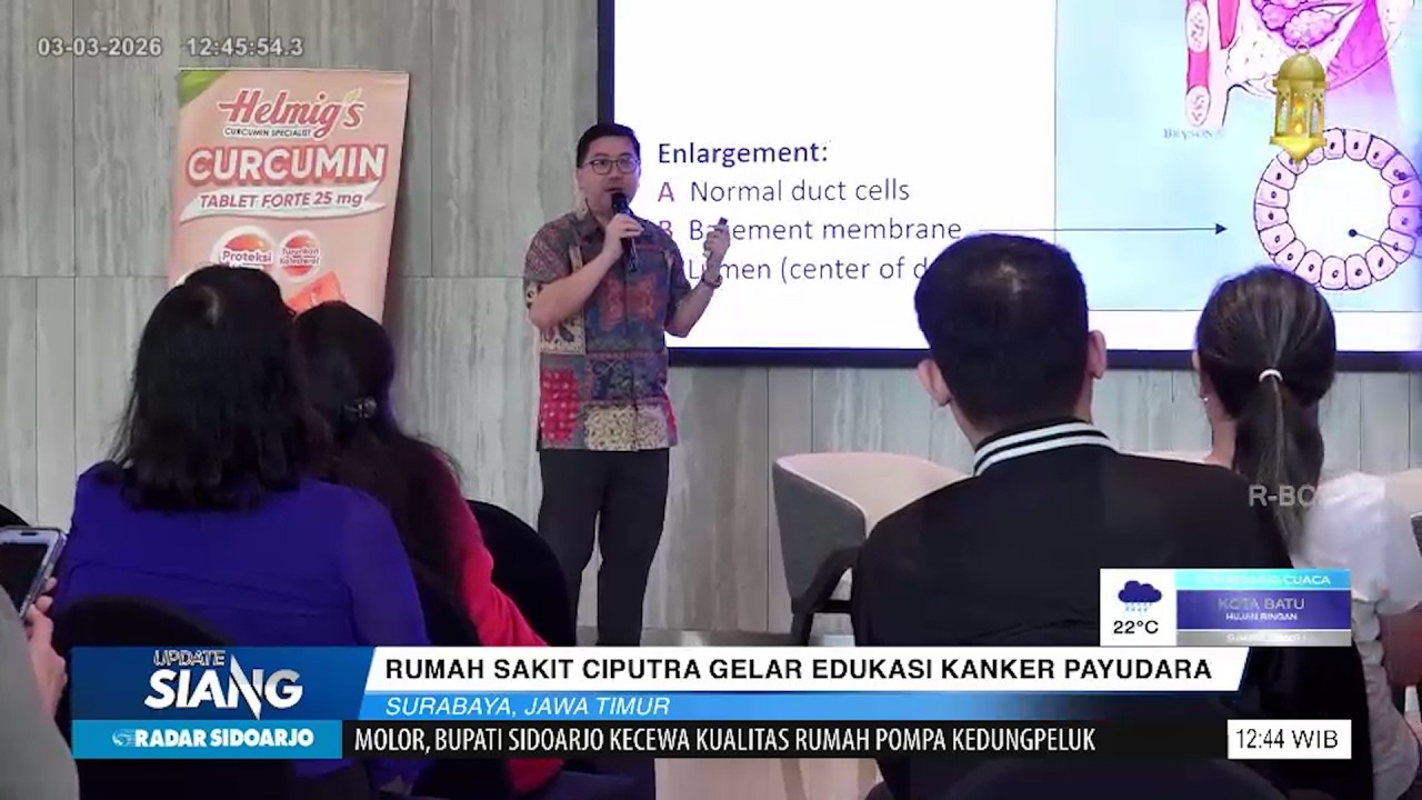 Rumah Sakit Ciputra Surabaya Gelar Edukasi Kanker Payudara