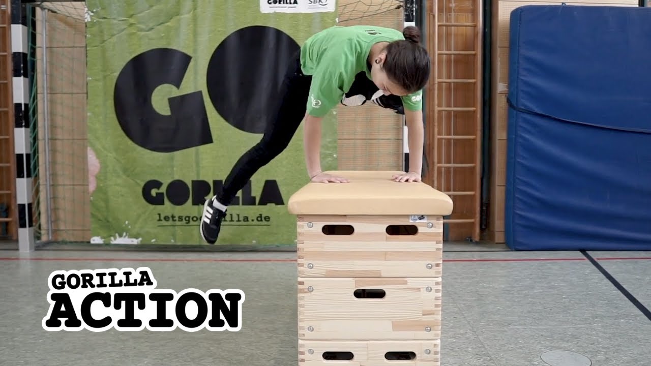 Reverse - macht schon beim üben Spaß * GORILLA Parkour Tutorial #20
