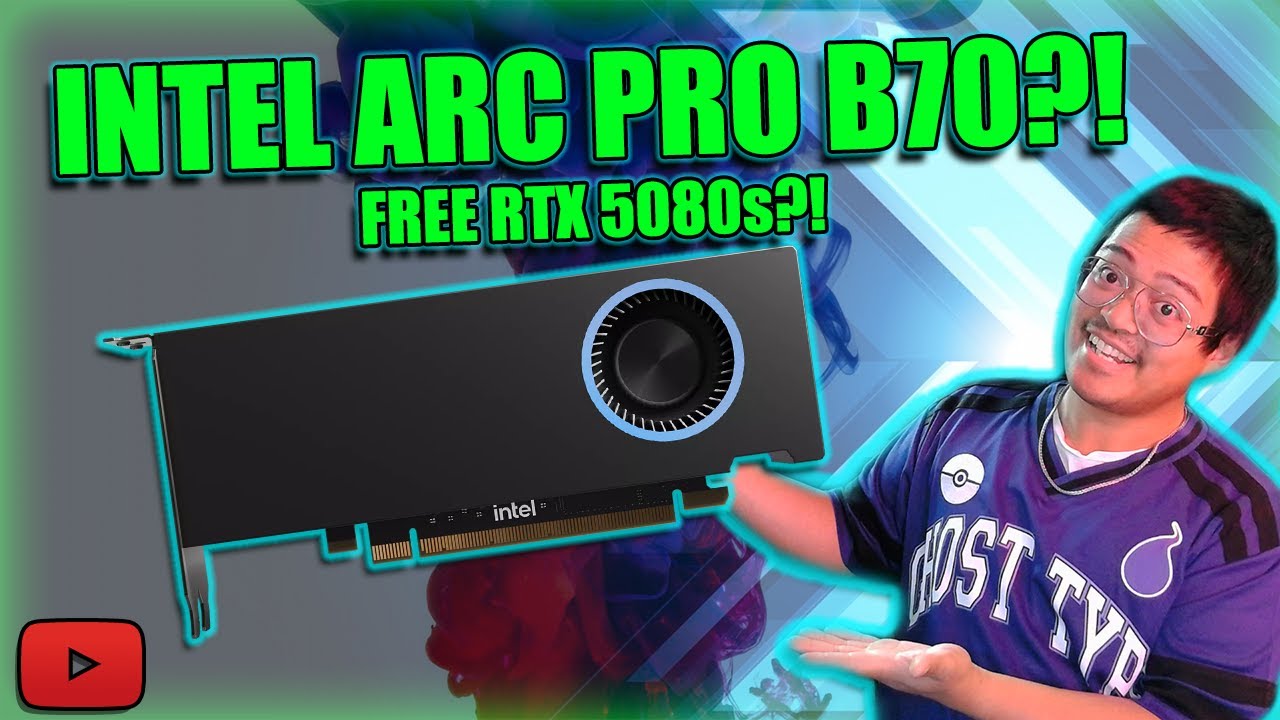 Intel To Release Arc Pro B70?! Free RTX 5080s!?