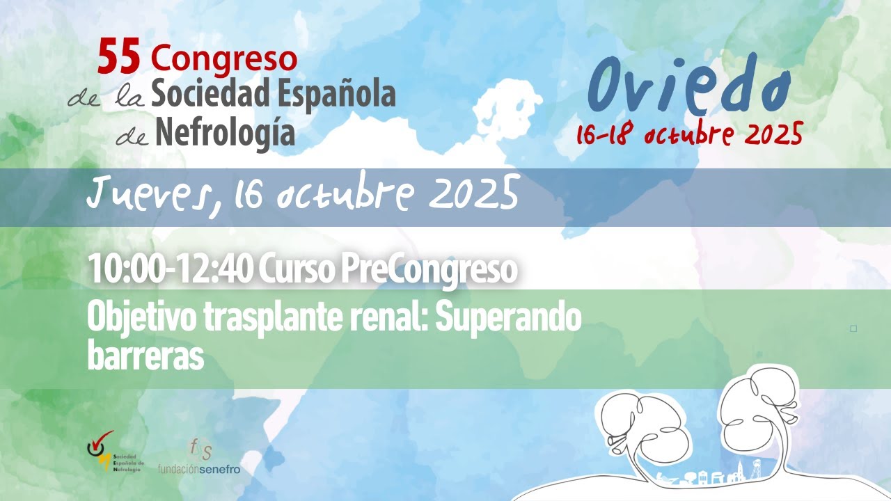 Curso Precongreso | Objetivo trasplante renal: superando barreras