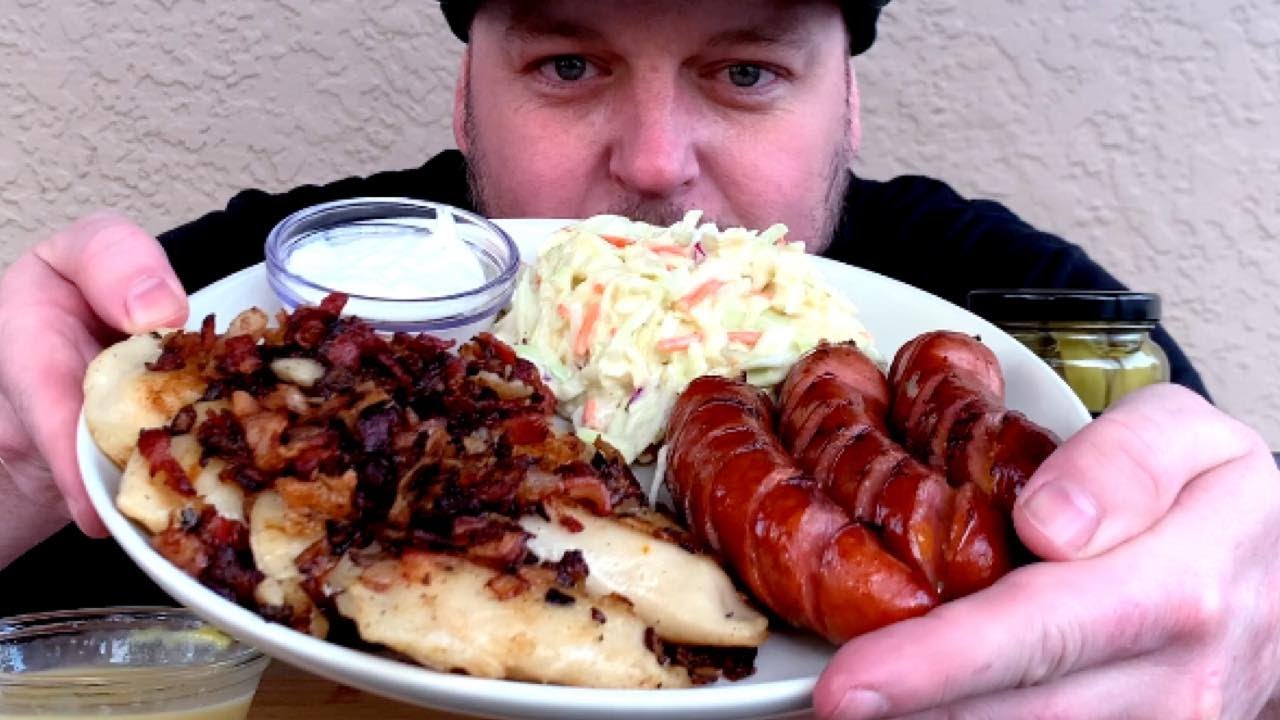PEROGIES SAUSAGES AND SLAW COOKBANG