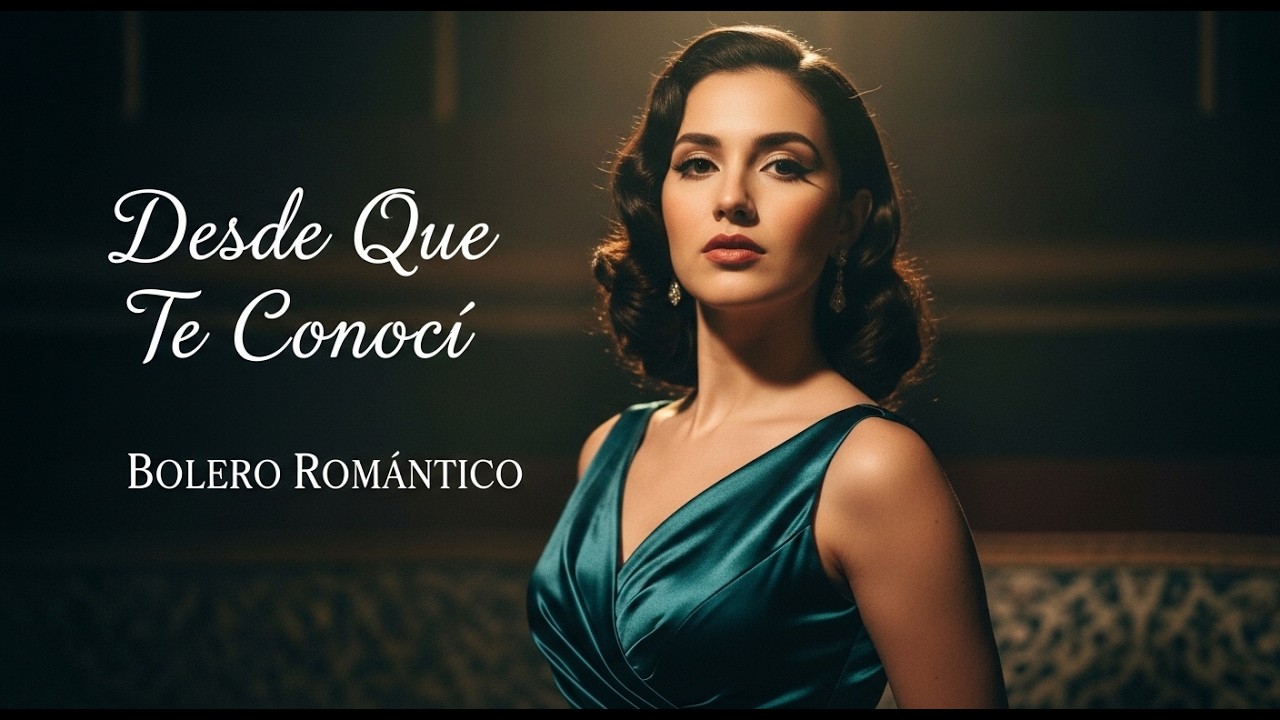 Desde Que Te Conocí 💕 Bolero Soul Romántico que Llega al Corazón