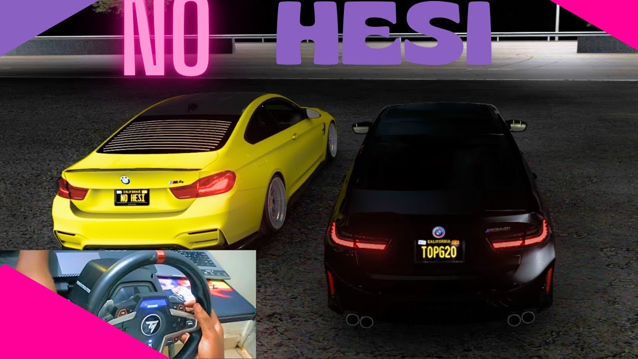 BMW M4  F82 vs BMW M340i | Asseto corsa | track 415 | No Hesi | Wheel gameplay