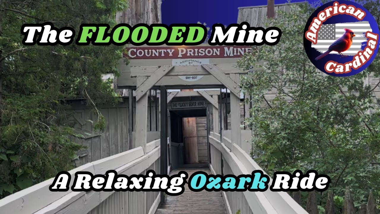 Ozark Atmosphere: Flooded Mine Ride at Silver Dollar City | Slow Scenic Journey