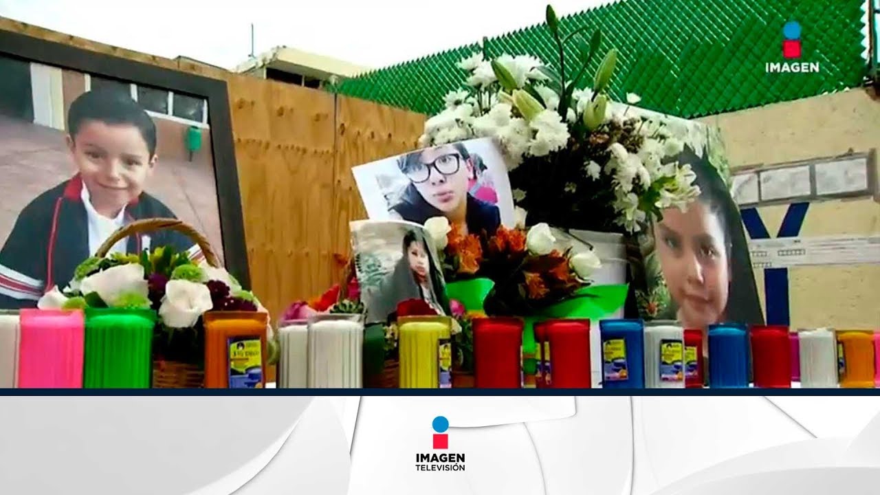 Los niños que murieron en el Rébsamen el 19 de septiembre, el dolor continúa | Noticias con Zea