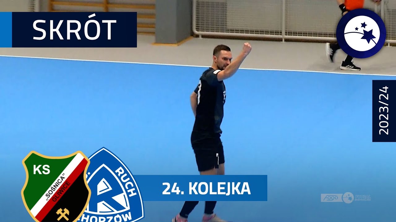 SFF Sośnica Gliwice - Ruch Chorzów 4:2 | SKRÓT | 24. kolejka (2023/24)