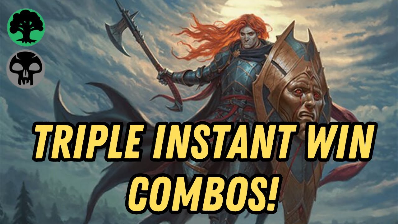 3 Instant Win Combos in 1 Deck lol!  Foundations Standard MTG Arena.