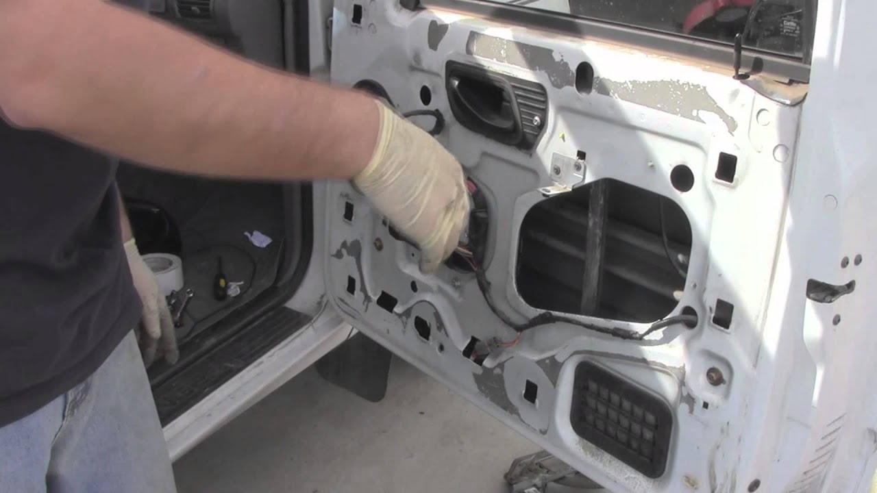 Ford Ranger Remove/Replace Power Window Regulator