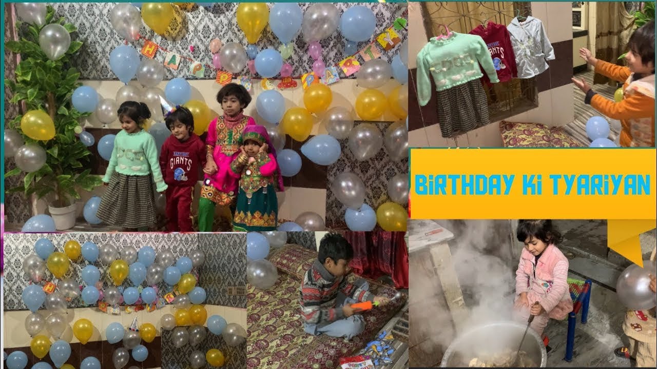Birthday ki tayaari ka vlog || a full busy routine before birthday party || @HappinessWithKiraNaji 