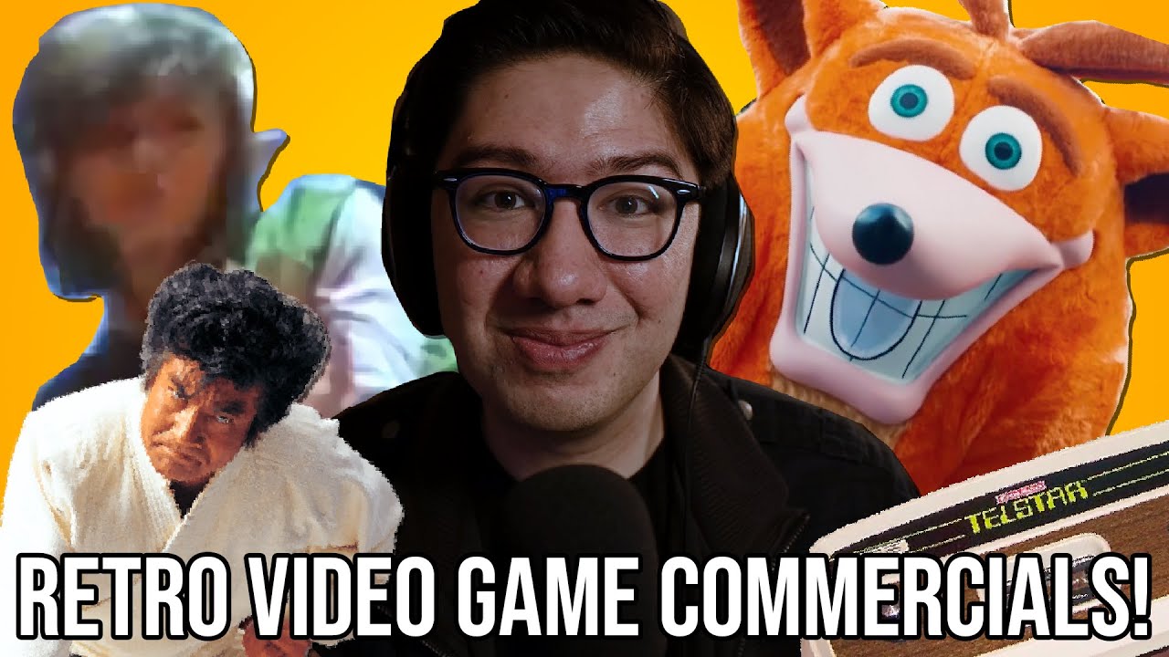 Reacting to/Analyzing Classic Nintendo, Sega, Playstation Commercials + other retro video game ads