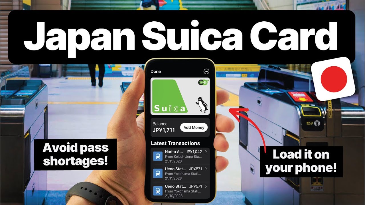 СОВЕТЫ ПО JAPAN SUICA — Как получить и использовать JAPAN SUICA CARD на iPhone