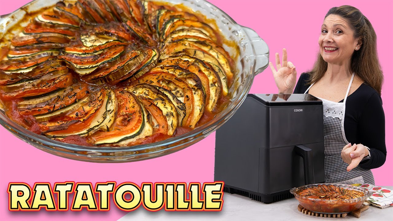 ¡Ratatouille en Freidora de Aire: La Receta Estrella de la Película!