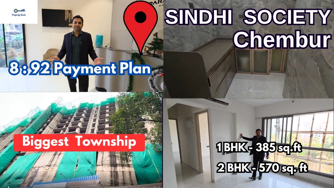 Chembur&rsquo;s Biggest Township Launch | 1 & 2 BHK & Jodi Flats |Gated Community |Attractive Payment Plan