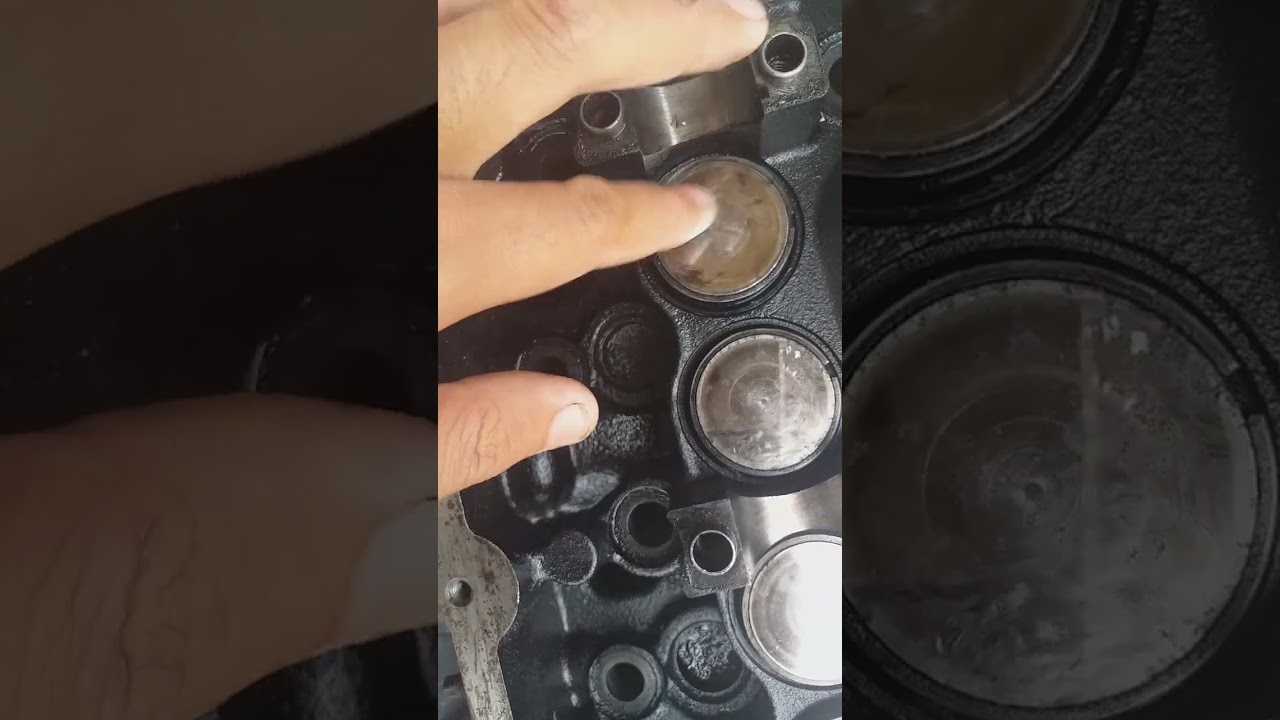 ฟิตเครื่อง Toyota 2l II คลิปที่ 5 เตรียมประกอบฝาสูบ