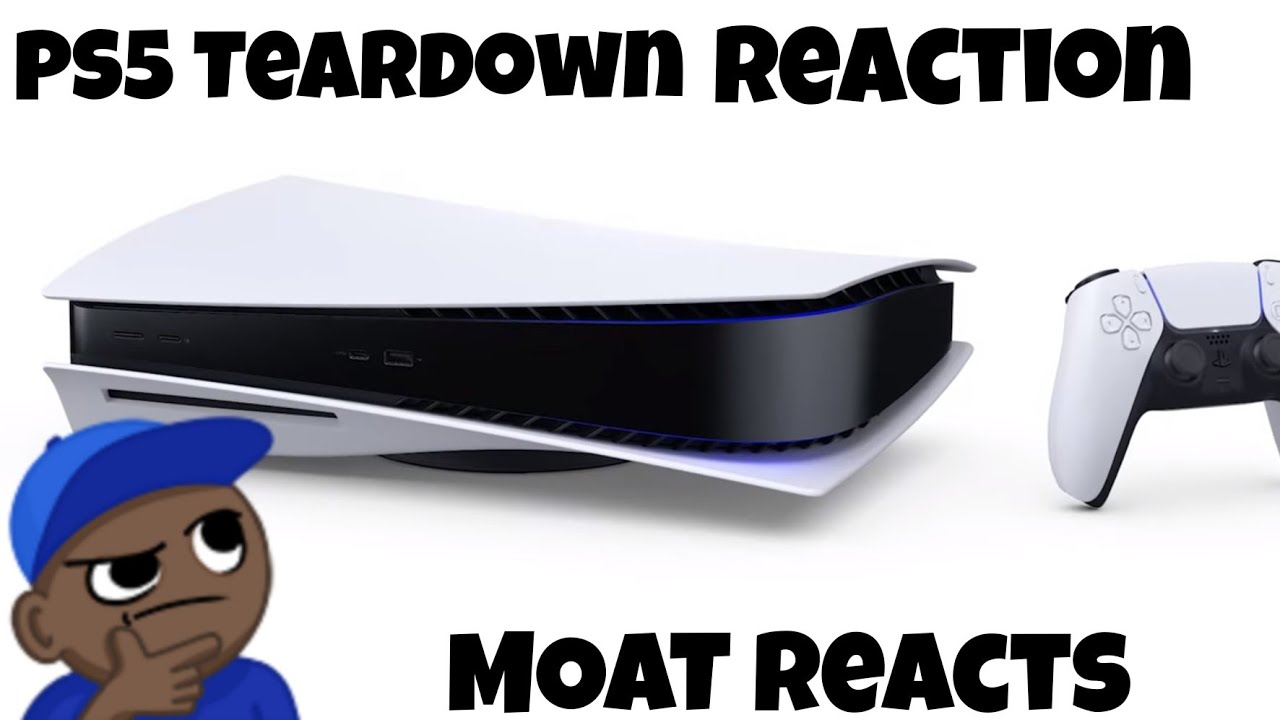 Playstation 5 Disc Version Hardware Teardown Reveal (MOAT Reacts)