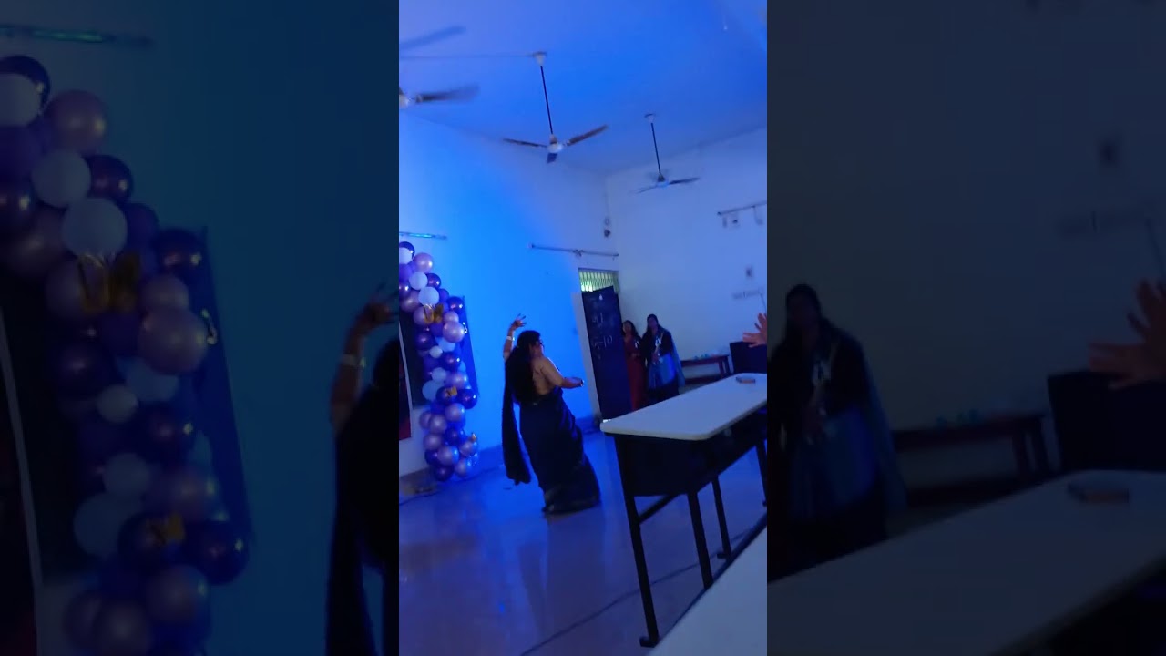 My 1st dance performance in my college! 😁 Thanks to all my friends for being my cheerleader! ❤️U all