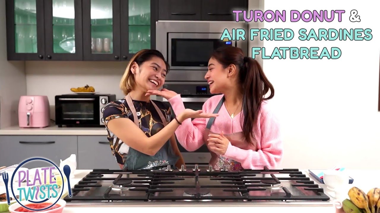 PLATETWISTS Episode 4 | TURON DONUT + AIR FRIED SARDINES FLATBREAD | Bianca & Gillian