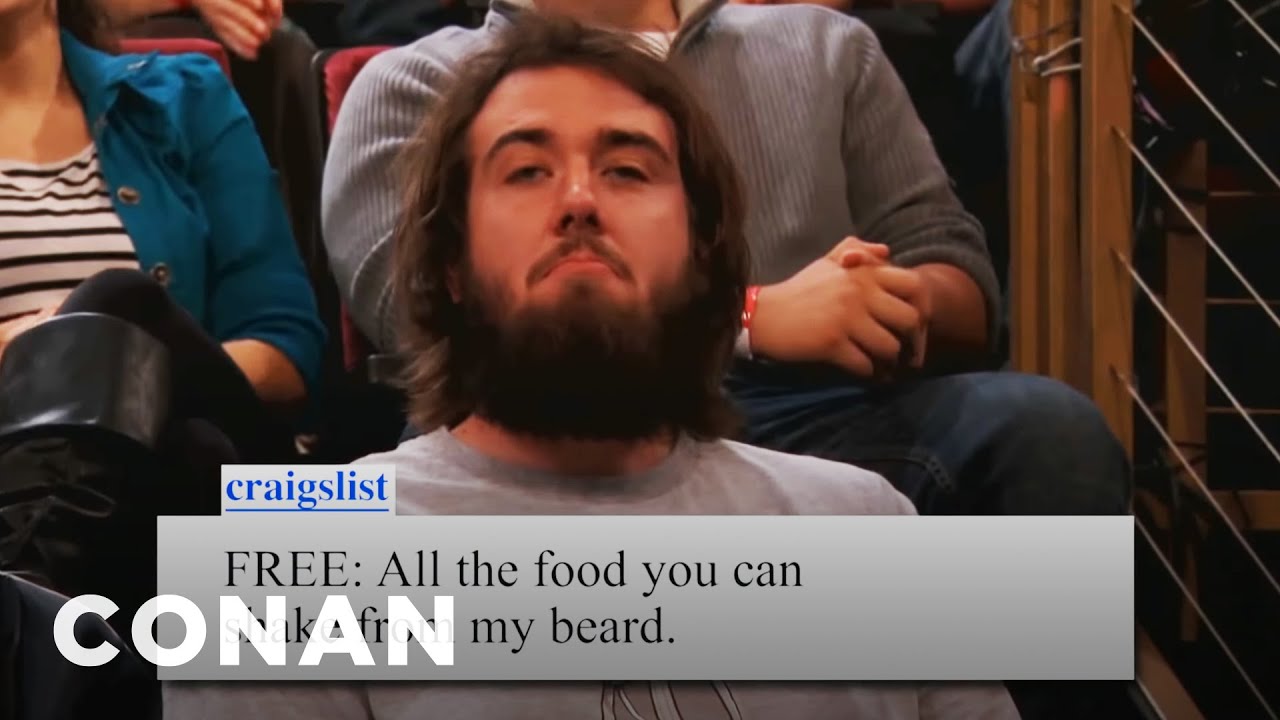 Conan Audience Craigslist Ads For 4/3/2012 | CONAN on TBS