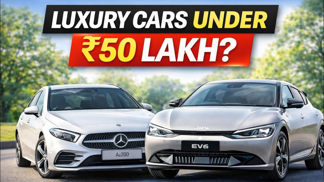 “₹50 Lakh Luxury Cars in India – Which One Is ACTUALLY Worth It?”