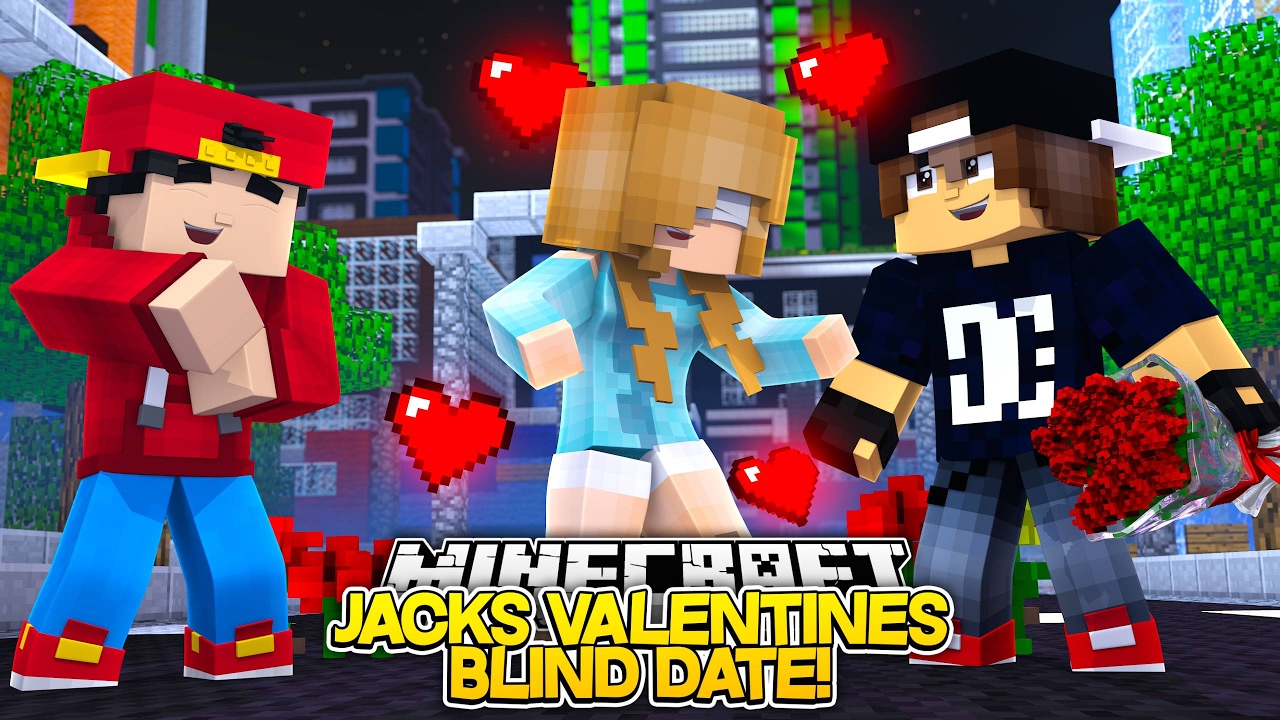 Minecraft Adventure - JACKS BLIND DATE MAKES HIM GET NAKED!!!