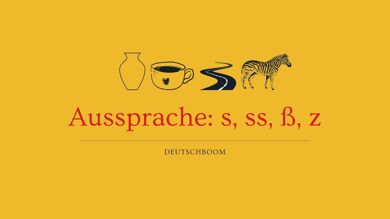 Немски език: Произношение на S, SS, ß, Z