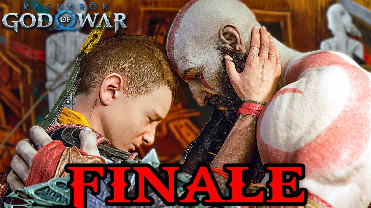 GOD OF WAR RAGNAROK FINALE ITA - LA FINE DI KRATOS e ATREUS *capolavoro*