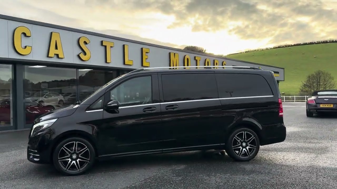 2017 MERCEDES V-Class V250d AMG Line MPV Diesel 8 Seat LWB (190 ps) for sale at Castle Motors