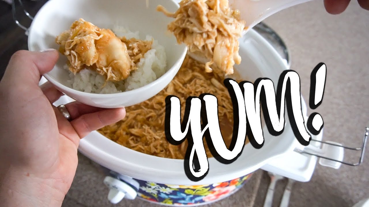 Easy, Delicious, 3 Ingredients Summer Dinner Recipe | Crock-Pot Hawaiian Chicken