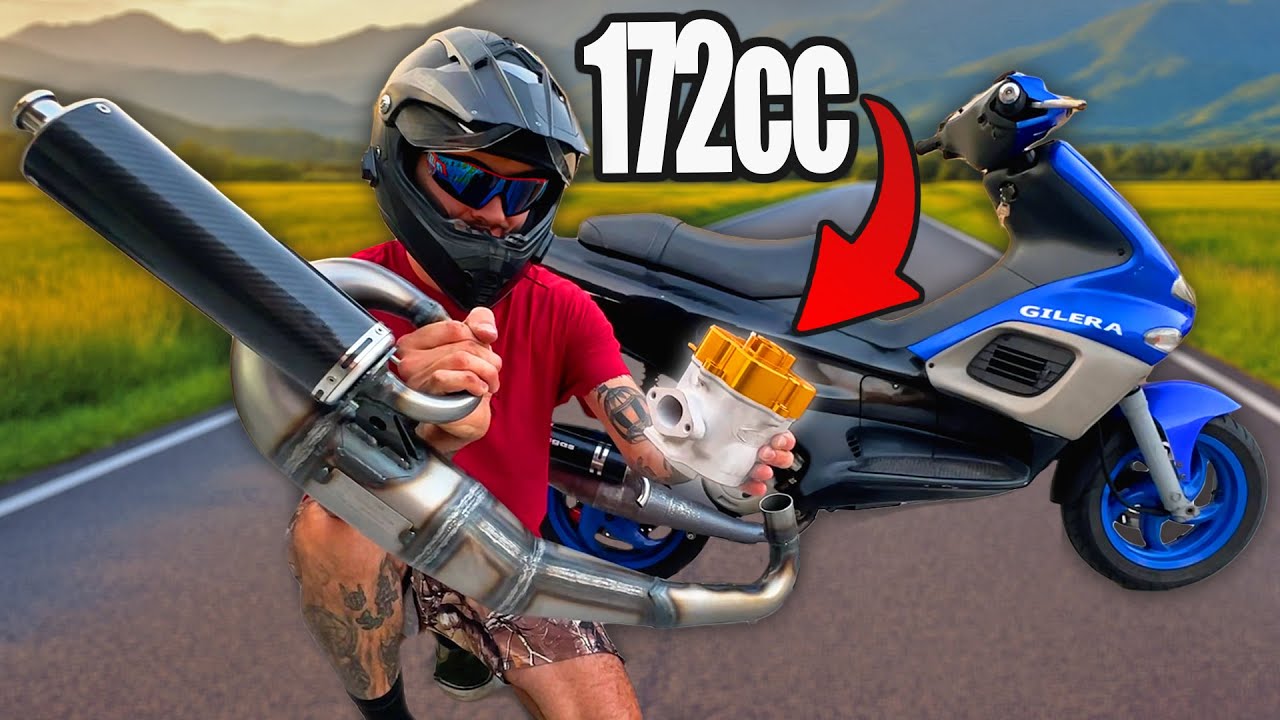 the Ultimate Gilera Runner 172cc build is finally here!!