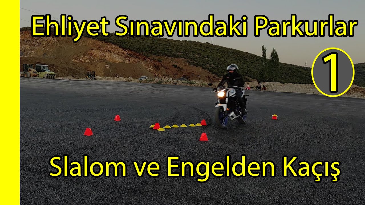 Ehliyet Sınavındaki Engelden Kaçış ve Slalom