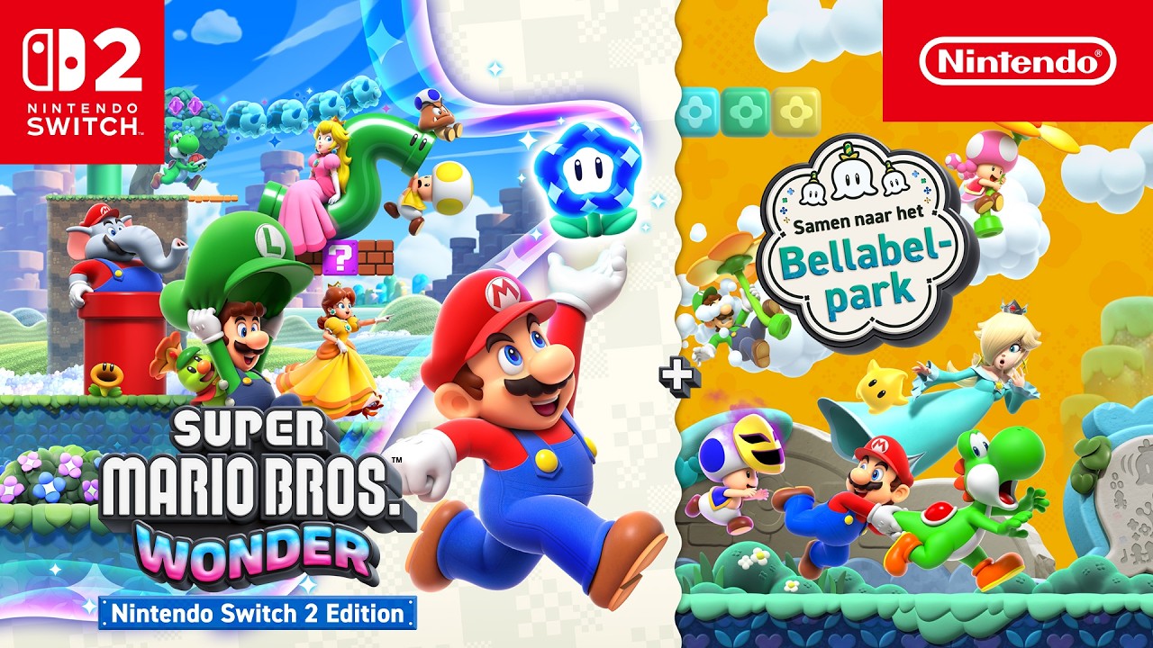 Wat er op 26 maart naar Super Mario Bros. Wonder op de Nintendo Switch 2 komt!