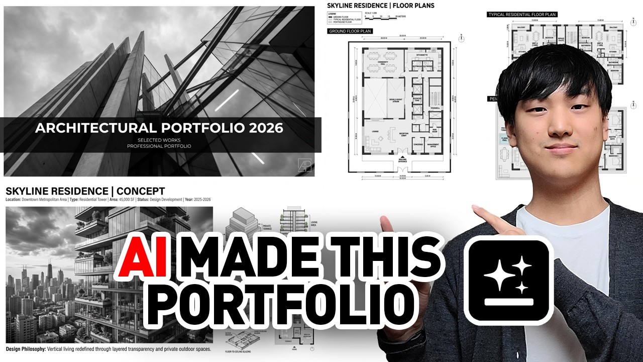 Genspark AI made this architecture portfolio! Here is how I did it @genspark_ai