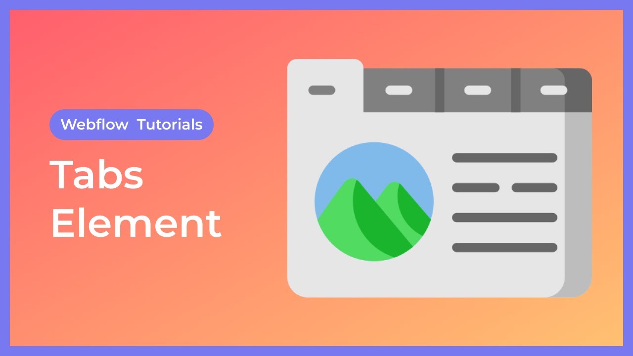 Tabs in Webflow