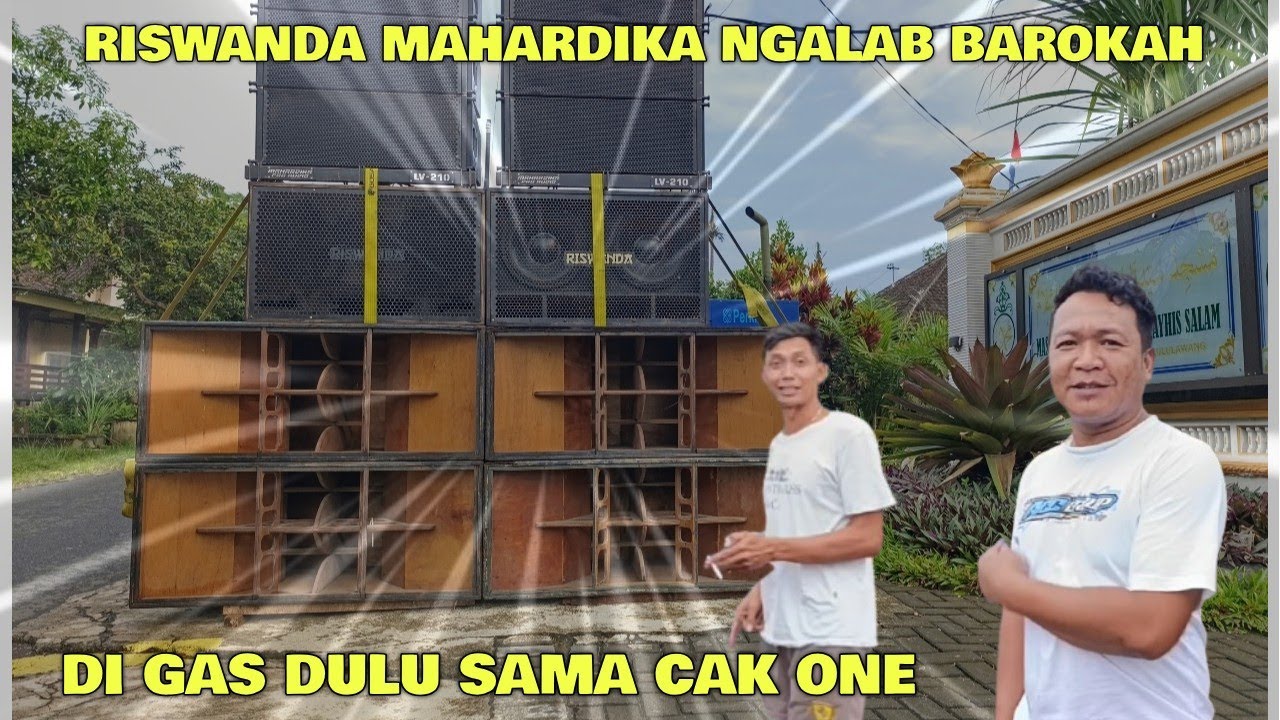 Riswanda Mahardika cek sound horeg mode pengajian di markas