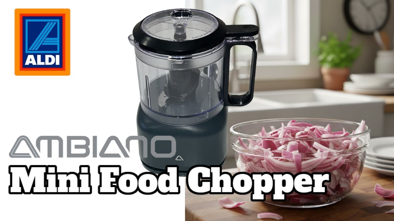 Aldi Ambiano MINI Food Chopper | Is This Compact Chopper Any Good?