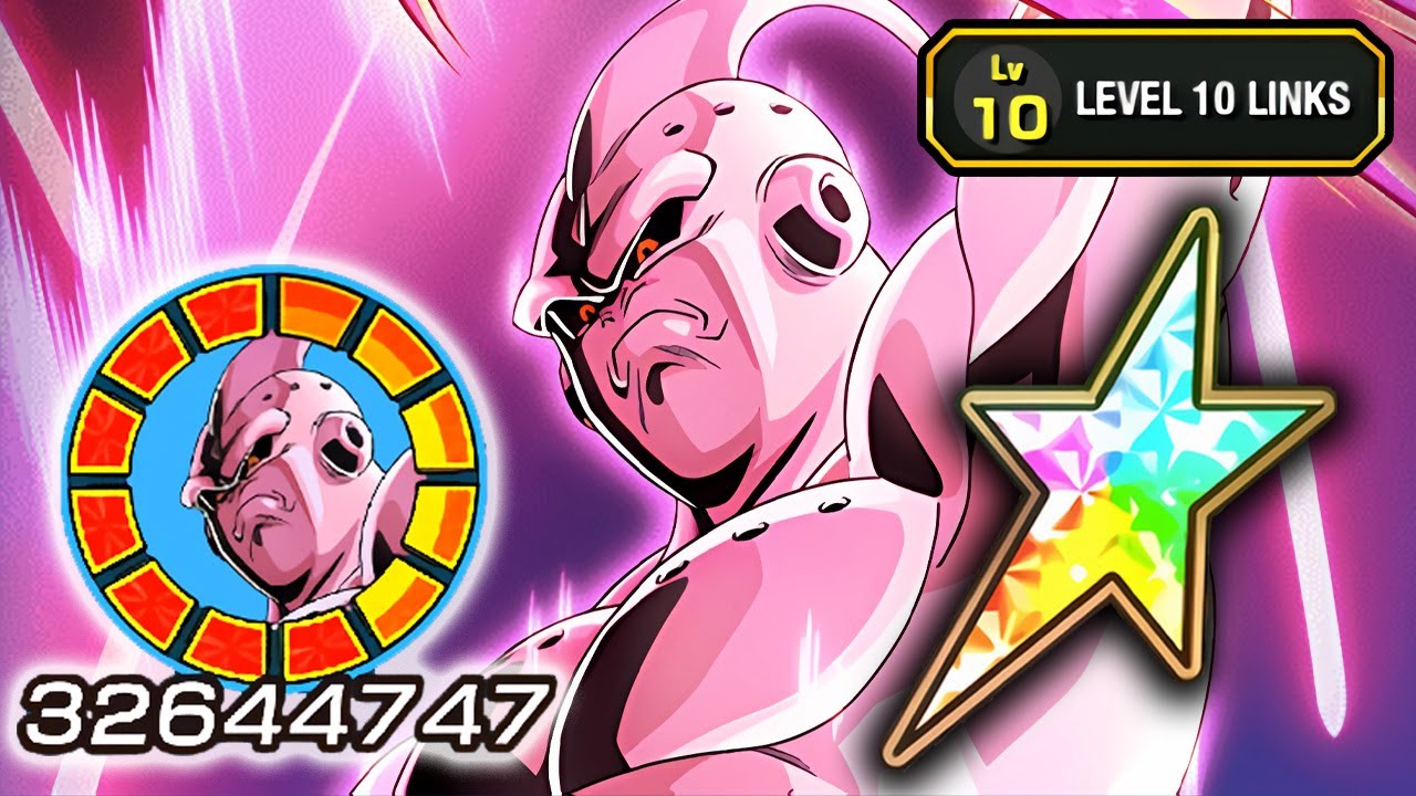 100% NEW AGL LR SUPER BUU LEVEL 10 LINKS SHOWCASE! Dragon Ball Z Dokkan Battle