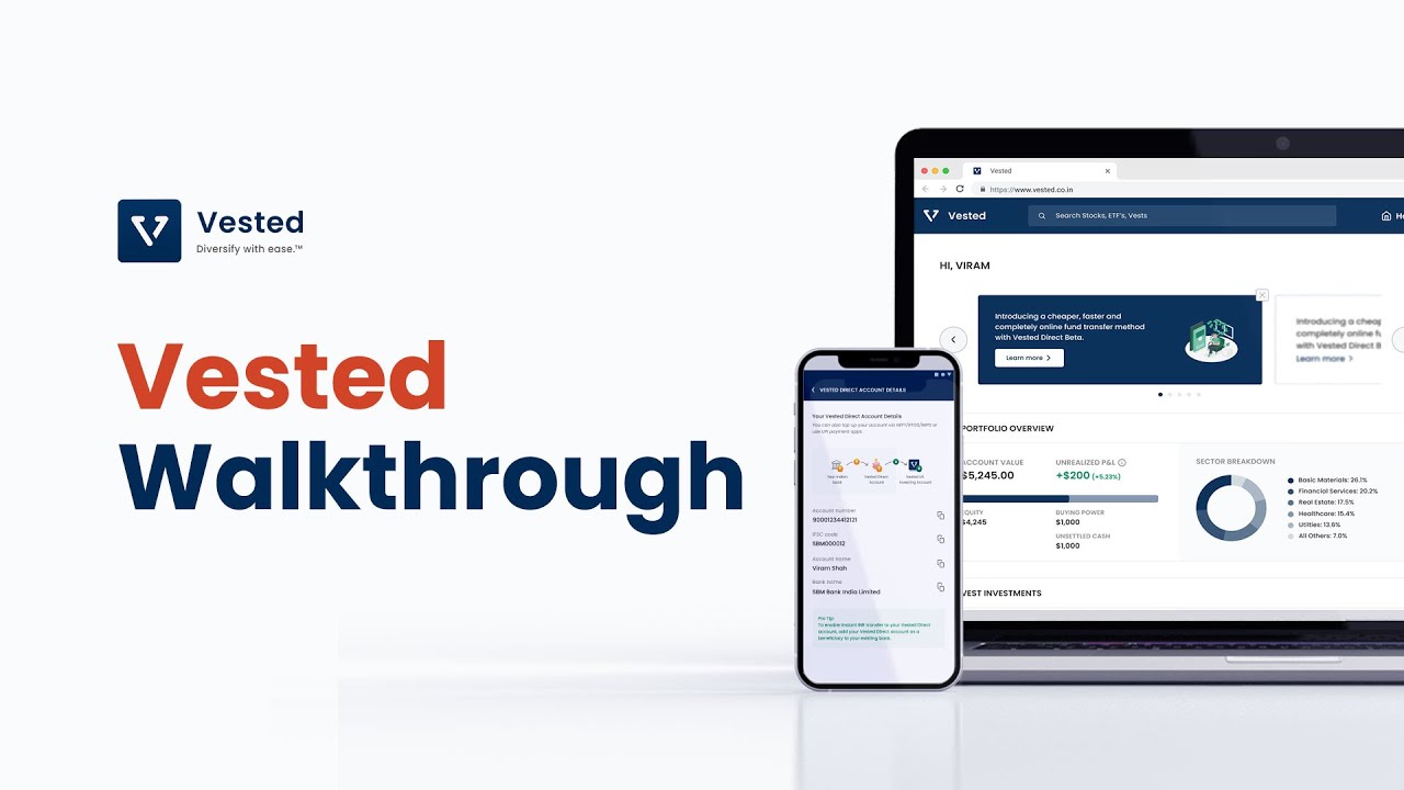 How to invest in US stocks from India | Vested Beta Walkthrough