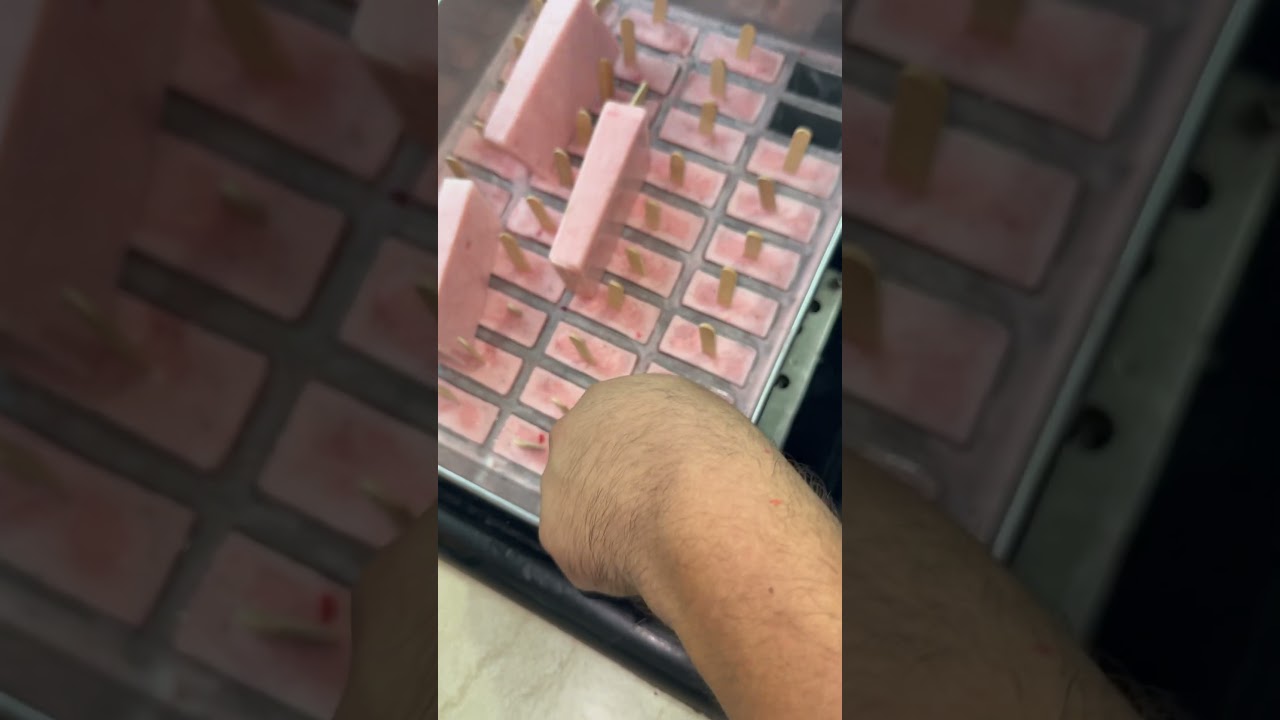 C&oacute;mo desmoldar las paletas de los moldes f&aacute;cil #paletasdehielo #recetas #calor