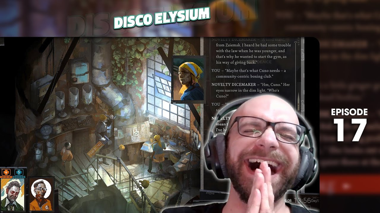 Disco Elysium Ep17 | Blind Let's Play | The Curse