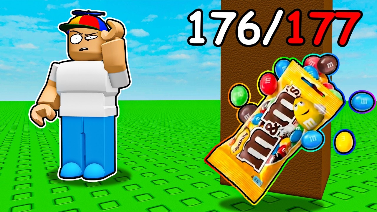 finding ALL 177 CANDIES in Roblox Find a Candy...