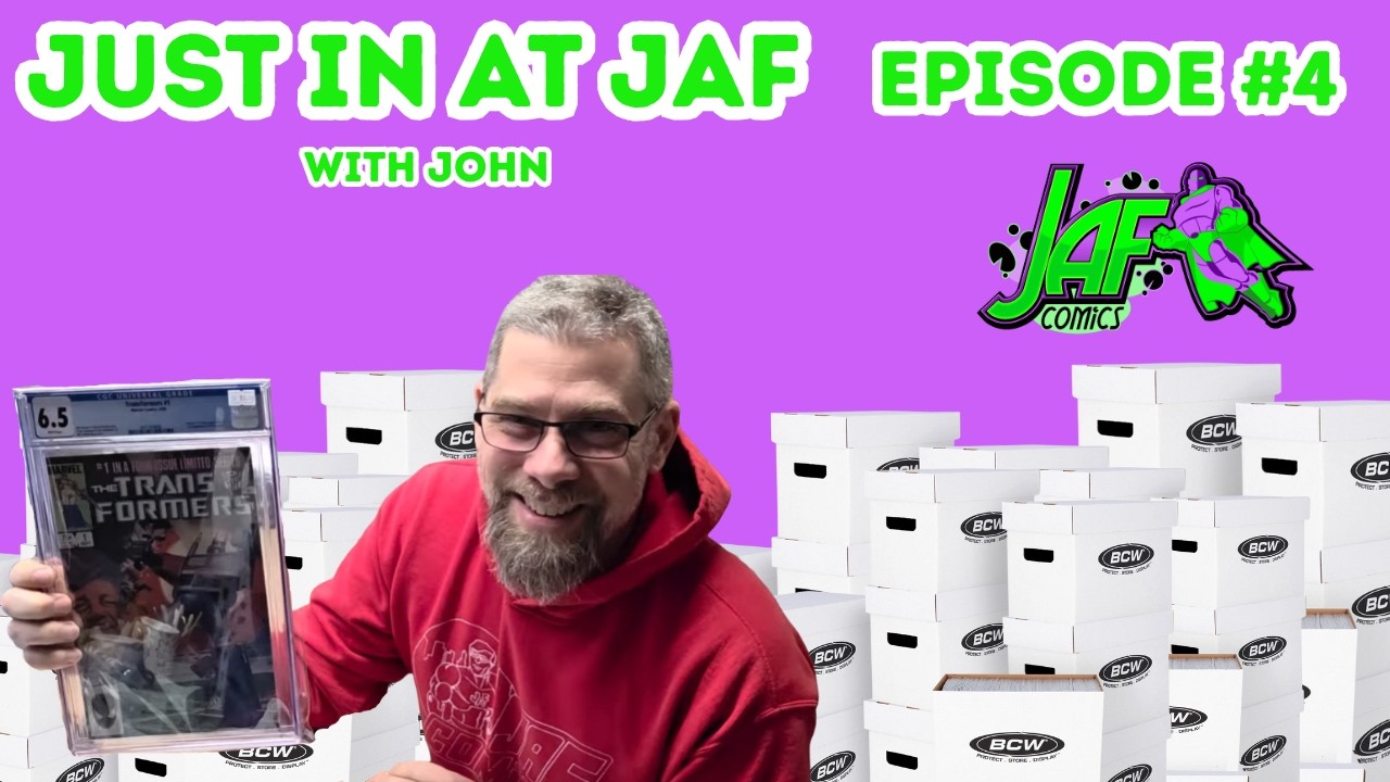 Just In at JAF — With John | Graded Comic Book Special | Episode 4 | Feb 12, 2026