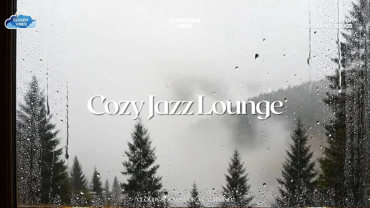 Cozy Jazz Lounge | Gentle Background Jazz for Relax & Focus ☁️🎷