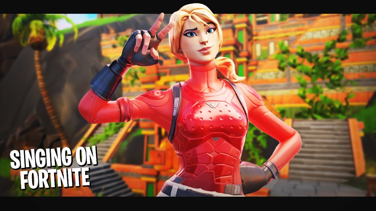 SINGING to a French GIRL on Fortnite! pt.2