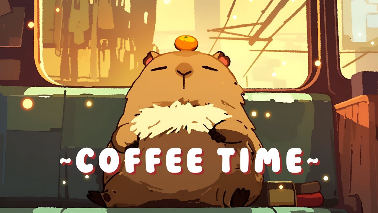 Capybara Chill Radio - Peaceful Beats for Studying & Relaxing ~ Cozy Times ~ 📚 🎵