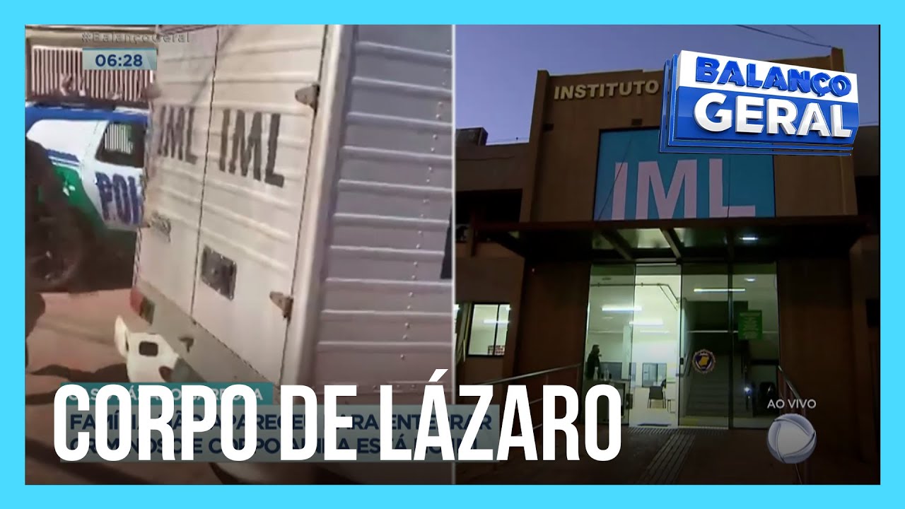 Família de Lázaro não aparece para retirar corpo do criminoso no IML