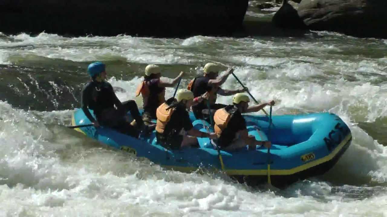 Pure Screaming Hell Rapid - Fall Gauley River Rafting
