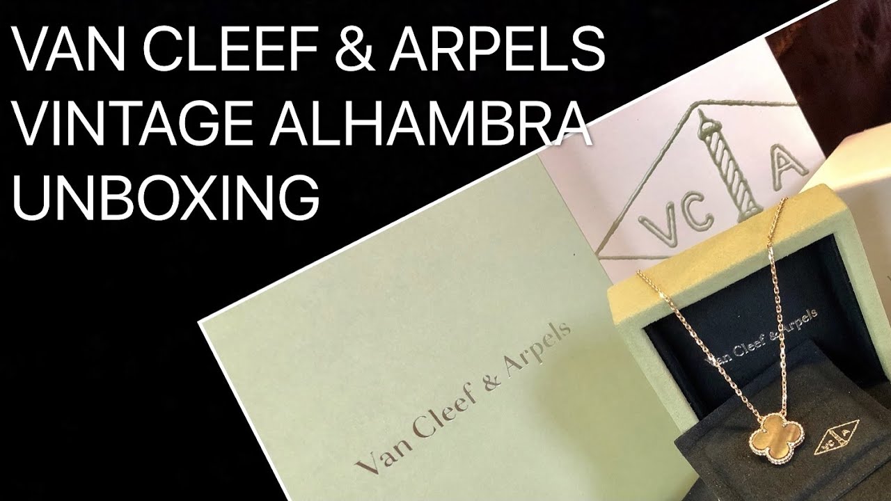 Van Cleef & Arpels Vintage Alhambra Unboxing | 梵克雅寶吊墜開箱