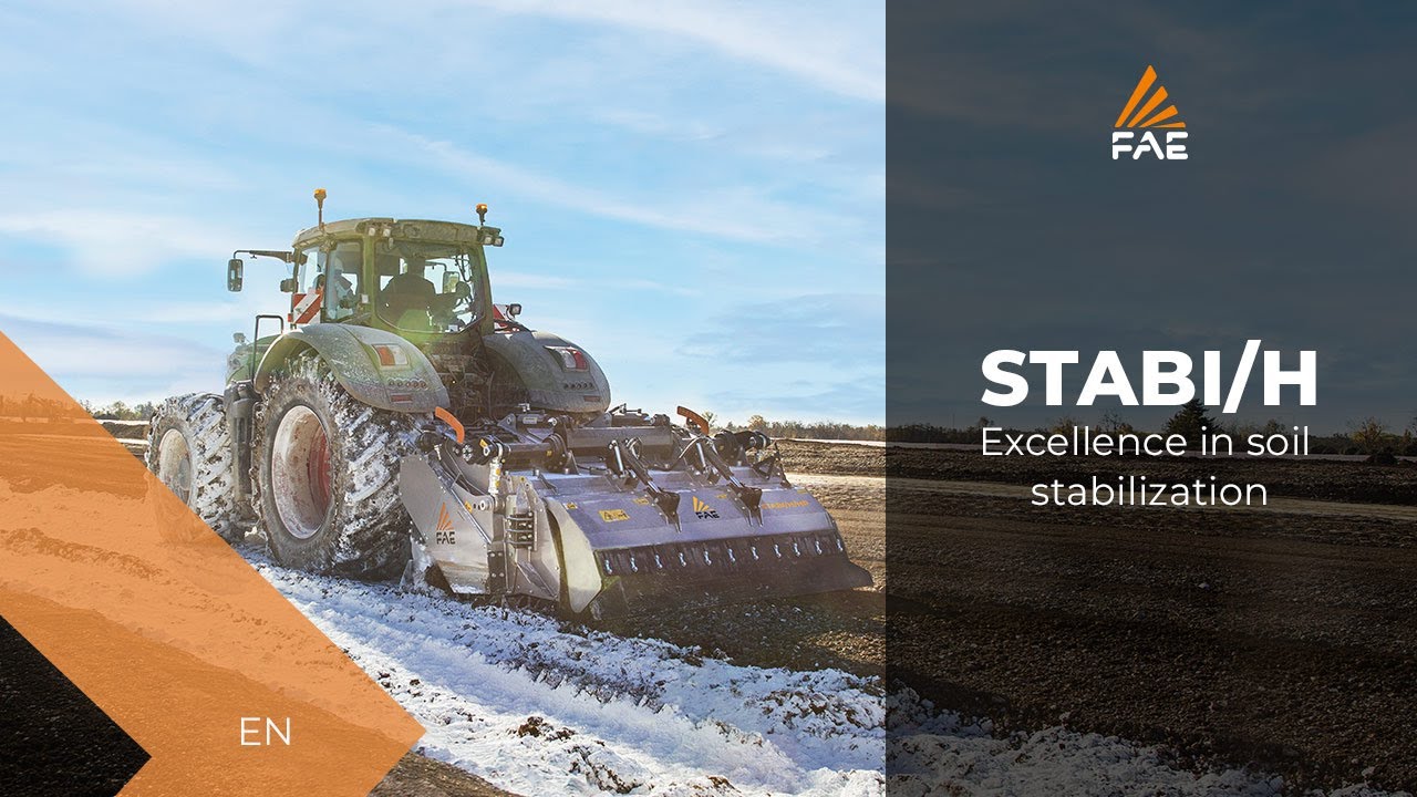 The FAE STABI/H &mdash; the optimal soil stabilizer for tractors up to 500 hp