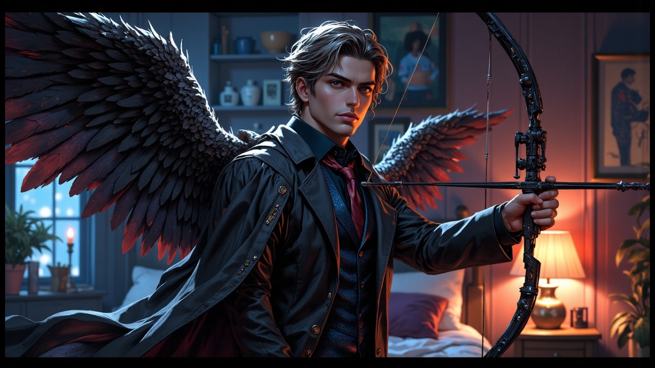 Cupid After Hours | Dark Valentine’s Day ASMR | Burned-Out Jaded Cupid | Boyfriend Audio [M4F]
