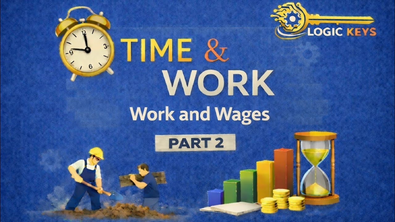 Time and Work Aptitude | Work and Wages | Advanced questions Part - 2